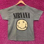 Nirvana Nevermind Smiley Face tshirt size large Photo 0