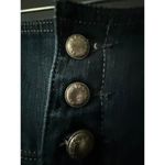 EXPRESS  Women's Denim Skirt High Waist Button Front Photo 6