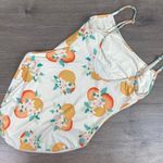 Kate Spade New York Cream Oranges Print One Piece Swimsuit Sz.M Photo 7