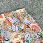 Victoria's Secret  Vintage Floral Chiffon Sheer Sleep Pants Coral Multi‎ Small Photo 3