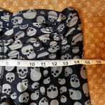 Chill by Will With Scull leggings l All Over Crop Pants l Size:3 l Navy,Grey Blue Size M Photo 9