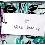 Vera Bradley Penelope’s Garden Lighten Up Zip ID Case and Lanyard Blue Purplw Photo 4