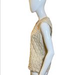 Vintage Lurex Metallic Gold Coordinated Sweater Set Size M Photo 4