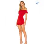 superdown Revolve jennifer ruffle mini dress red- Size Small Photo 0