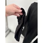 Eloquii  Womens Ruffle Sleeve Jacket Blazer Open-Front 3/4 Ponte Black Size 16 Photo 8