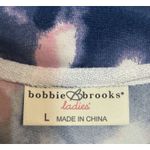 Bobbie Brooks Ladies 1/4 Zip Long Sleeve Pullover, Spotted Multi Photo 3