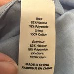 Cinq à Sept Marcella Asymmetrical Shirt Dress Blue Size 6 Photo 8