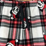 Disney Christmas Fleece Loungewear Sleep Pants with a Mickey wearing a Santa Hat Photo 1