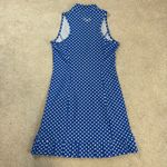 NWOT Tzu Tzu Shiloh Athletic Dress Periwinkle Dotty Size S Blue Photo 2