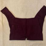 Fabletics Maroon Leggings Photo 1