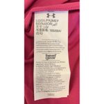 Under Armour NWT  Womens Large Pink One Button  Short Sleeve Polo Golf Heat Gear Photo 4