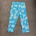 Lilly Pulitzer  Leopard Lounge White Label Cropped Capri Pants Photo 0
