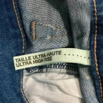 Garage ⭐️  ultra high rise jean shorts in size 0 Photo 4