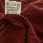 🆕Lace Splicing Drawstring Pocket Romper L🆕 Red Size L Photo 10