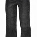 We The Free Free People  Black Wash Button Fly Flare Jeans- Size 25 Photo 0
