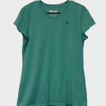 Nike  Teal Fitted Athletic Sports Fit Dry Shirt Size XL GUC #4217 Photo 0