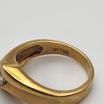 Vintage RS Covenant 18KT GE & CZ Ring (9) Gold Photo 6