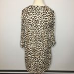 SEW IN LOVE Leopard Print V Neck Blouse Small Photo 4