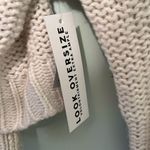 Nordstrom Rag Supply Cardigan Cream Oversized Grandpa Cardi L NWT Cotton Blend Photo 8