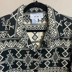 Transitionals by Komitor Tribal Blanket Jacket Aztec Western Black Size XL Photo 1