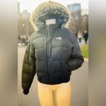 The North Face  Women's Black Cropped Puffer coat Photo 1