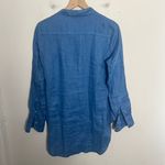 CP Shades - Romy Blouse Blue Linen Size XS Photo 5