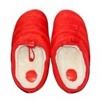 Coach  Red Quilted Nylon Slip-on Slippers(Size 9B) Photo 2