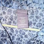 Laura Scott Gray 3/4 Sleeve Button Down Shirt Photo 2