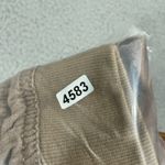 Stem Linen Wide Leg Pants Women L Tan Elastic Waist Coastal Beach Brown Size L Photo 10