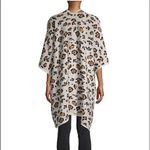 Marcus Adler Oversized Leopard Cheetah‎ Cardigan Poncho Cream Brown One Size Size undefined Photo 11