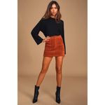 Lulus  Mercurio Black‎ Loose Ribbed Drop Shoulder Long Sleeve Top Size S Photo 4