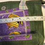 Colorful Fish Print Women's Canvas Bag…Bright and Cheerful Purple Photo 9