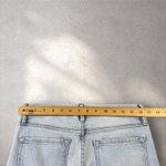 frame denim  Le Crop Mini Boot Jeans Light Blue Stretch Women's Size 26 Bootcut Photo 5