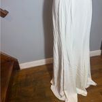 Mac Duggal IEENA for  Embellished Neck white Trumpet Gown size 4 Photo 8