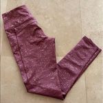 Forever 21 NWOT  Full Length High Rise Leggings 
Pink and Gold Speckled Photo 0