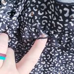 Anthropologie The East Order Leopard Print Mini Ruffle V-Neckline Dress Photo 11