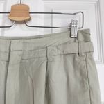 Free People  Falling Out Straight Leg Trouser in Alfalfa Size 4 Photo 7