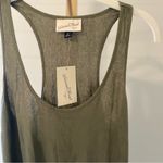 Universal Threads Universal Thread Women's Olive Green Drop Waist A-Line Midi‎ Dress Medium Photo 1
