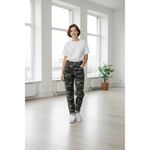 Forever 21 Camo Skinny Jeans Women Size 31Stretch Camouflage Green Denim Cuffed Photo 9