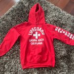 Lifegaurd Laguna Beach Hoodie Red Photo 0