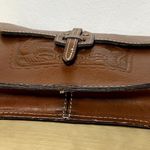 Patricia Nash Marciana Flap Crossbody Tooled Leather Fold Over Adjustable Tan Photo 3