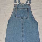 Topshop Overall Jean Dress Photo 0