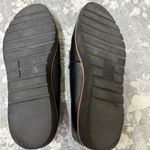 Naturalizer  Black Leather Loafers with Gold Accent Photo 7