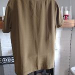 J.Crew Silk Sequin Embellished Olive Top Photo 2