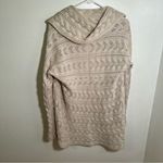 CAbi  Open Front Circle Cardigan Off White Cream Beige Loose S Photo 5