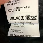 Piazza Sempione Jacquard Black Blazer Italian Oval Diamond Pattern sz 44 Medium Photo 8