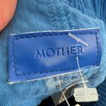 NWT MOTHER The Specialist Ankle Corduroy Jumpsuit Sky Diver Blue Size Large Photo 2