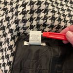Susan Bristol  wool blend y2k b&w houndstooth lined midi pencil skirt. Size 12. Photo 5