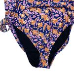 J.Crew NWT Floral Halter Cut-Out One-Piece Swim Bathing Suit Women's Size 22 Photo 4