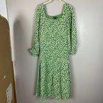 Sister Jane Cherish Green Floral Midi Dress size small‎ no belt cottagecore boho Photo 2